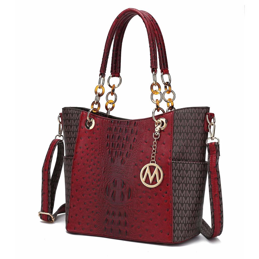 Top Handle Satchel Handbags Roomy Vegan Textured Satchel Bags For Luxury
